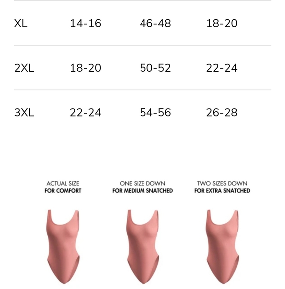 🏷️ Heyshape Snatched V-neck Half Laced Bodysuit XXXL Tik Tok - Picture 3 of 3